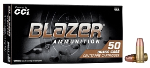 CCI 9mm Blazer Brass 5203 147 Grain FMJ (50 Rounds) Free shipping over $199